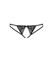 Picantina String ouvert - Noir